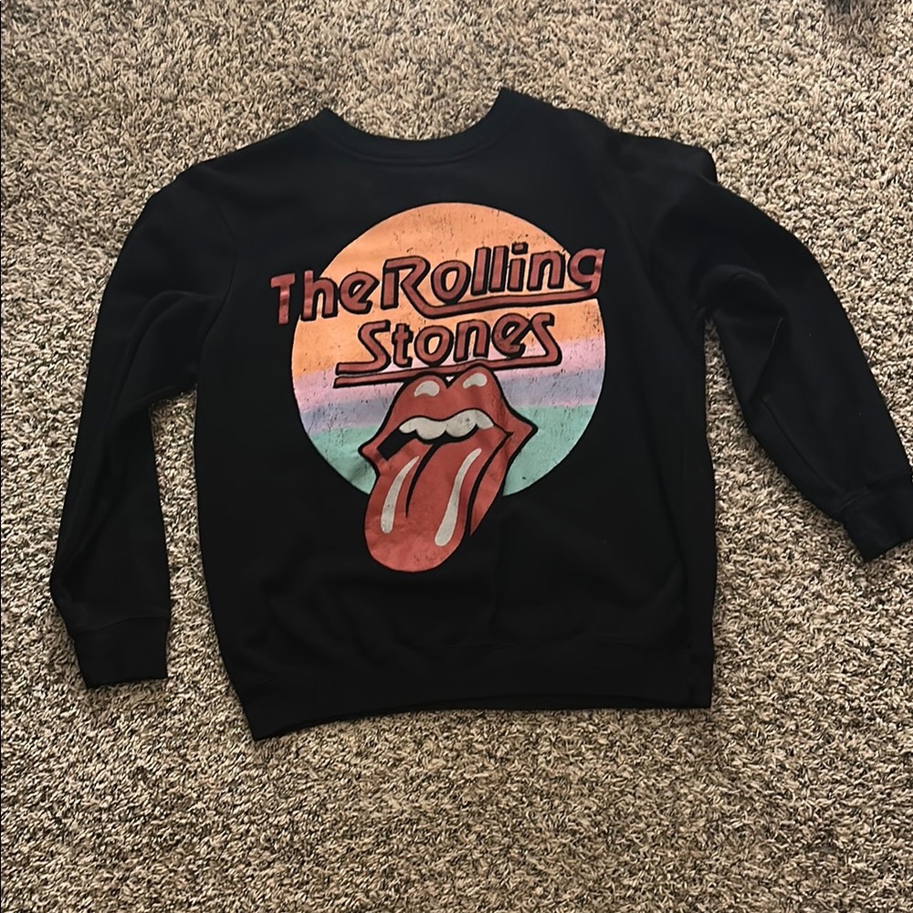 Rolling Stones Black Sweatshirt